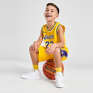 Nike NBA LA Lakers James #23 Basketlinne/Shorts Set Barn