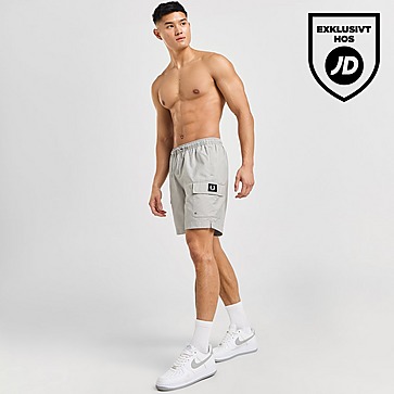 Fred Perry Badge Cargo Swim Shorts