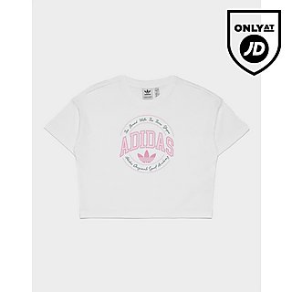 adidas Originals Graphic Crop T-Shirt Junior