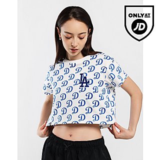 Majestic Team Monogram Cropped T-Shirt Women's