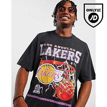 Mitchell & Ness Los Angeles Lakers Lightning Hoop T-Shirt