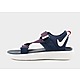 Blue Nike Vista Sandals