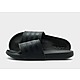 Black/Black/Black adidas Adilette Comfort Slides Women's