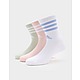 Multi adidas 3-Stripes Cushioned Crew Socks (3 Pairs)