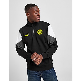 Puma Borussia Dortmund Culture Half Zip Sweatshirt