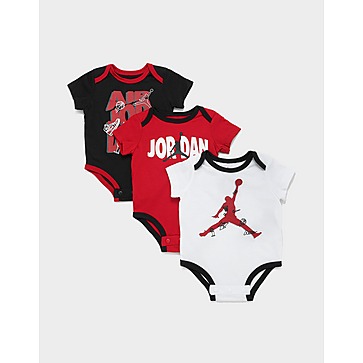 Jordan Playground Bodysuit 3-Pack Set Infant