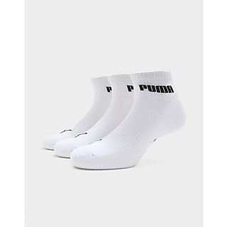 Puma Stichd Cushion Quarter Socks (3-Pack)