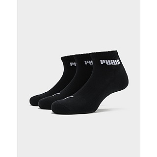 Puma Stichd Cushion Quarter Socks (3-Pack)