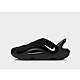 Black/Grey/White Nike Aqua Swoosh Sandals Children