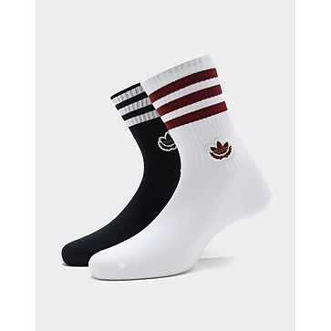 adidas Originals 3-Stripes Socks (2 Pairs)