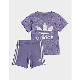 adidas Originals Floral Tee and Shorts Set Infant