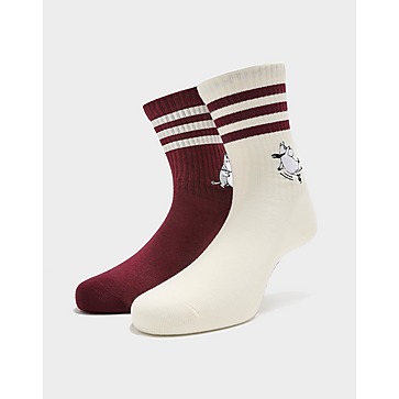 adidas x Moomin Crew Socks (2 Pairs)