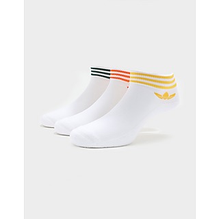 adidas Originals Island Club Trefoil Ankle Socks (3-Pair)