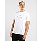 White Fred Perry Embroidered Logo T-Shirt