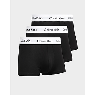 Calvin Klein Cotton Stretch Low Rise Trunks (3 Pack)