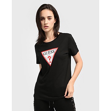 Guess Jeans Triangle Logo T-Shirt Women's
