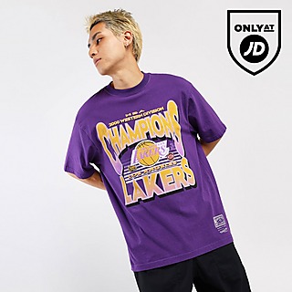 Mitchell & Ness เสื้อยืดผู้ชาย LA Lakers Nba Champs