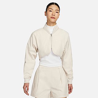 Nike แจ็คเก็ตผู้หญิง Sportswear Cropped Full-Zip