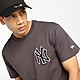Grey#เทา New Era NY Corduroy Infill Team Logo T-Shirt