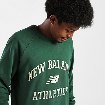 New Balance เสื้อแขนยาวผู้ชาย Athletics Varsity Fleece Crewneck