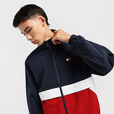 Tommy Hilfiger แจ็คเก็ตผู้ชาย Essential Colour-Blocked Relaxed Bomber