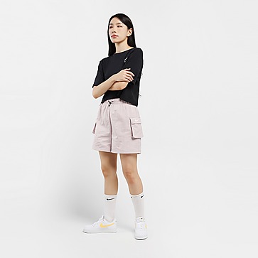 Nike กางเกงขาสั้นผู้หญิง Sportswear Essential Woven High-Rise