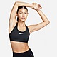 ดำ Nike สปอร์ตบราผู้หญิง Swoosh Medium Support Padded