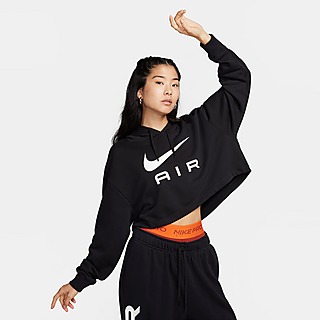 Nike เสื้อฮู้ดดี้ผู้หญิง Sportswear Air Oversized Fleece Pullover