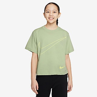 Nike เสื้อยืดเด็กโต (เด็กผู้หญิง) Sportswear Boxy Swoosh