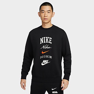 Nike เสื้อแขนยาวผู้ชาย Club Fleece Crew-Neck