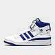 White#ขาว/Wht#/Blu#สีฟ้าเข้ม adidas Originals Forum Mid