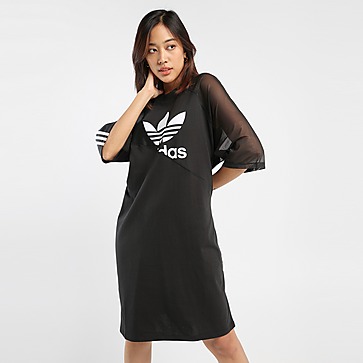 adidas Originals Adicolor Split Trefoil T-Shirt Dress Women's