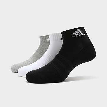 adidas ถุงเท้า Cushioned Sportswear Ankle 3 คู่