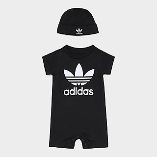 adidas Originals ชุดเซ็ตเด็กวัยหัดเดิน Jumpsuit and Beanie Gift Set