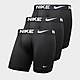 Black#ดำ Nike Essentials Micro Trunks (3 Pack)