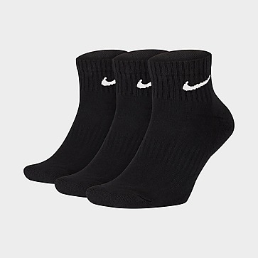 Nike Nike ถุงเท้าแพ็ค 3 คู่ Cushioned Quarter Socks