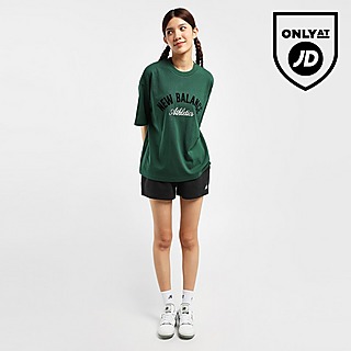 New Balance เสื้อยืดผู้หญิง Athletics Graphic Oversized