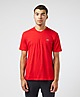 Red/Red Lacoste Croc Logo T-Shirt