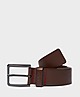 Brown/Brown HUGO Gionio Leather Belt