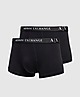 Black Armani Exchange 2 Pack Boxer Shorts
