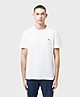 White Lacoste Croc Logo T-Shirt