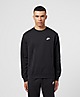 Black Nike Sportswear Club Sweatshirt