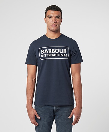 Barbour International Large Logo Short Sleeve T-Shirt