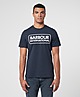 Blue/Blue Barbour International Large Logo T-Shirt