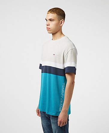 Tommy Jeans Colour Block Short Sleeve T-Shirt