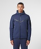 Blue/Blue Nike Tech Fleece Full Zip Hoodie