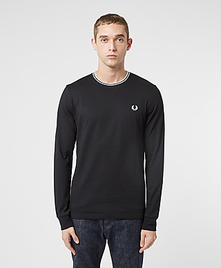 Fred Perry Twin Tipped Long Sleeve T-Shirt
