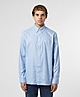 Blue/Blue Fred Perry Core Long Sleeve Oxford Shirt