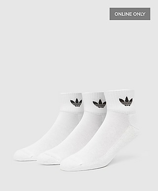 adidas Originals 3 Pack Mid Ankle Socks