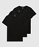 Black Lacoste 3 Pack Slim T-Shirts